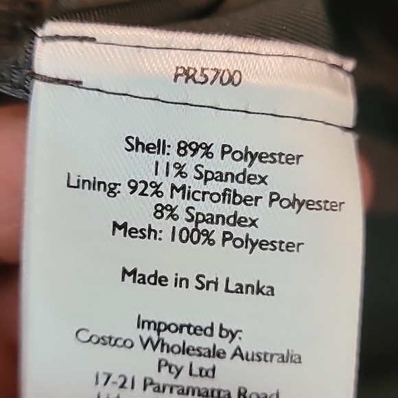 Eddie Bauer gray skort Sz 10 Lined Mini - Picture 6 of 6